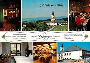 Postkarte Carte Postale St Johann am Wimberg Gasthof Keplingen