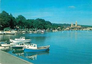 Postkarte Carte Postale Truro Bootsanleger am Fluss Truro