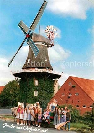 Bild des Verkufers fr Postkarte Carte Postale Grossefehn Windmhle Steenblock zum Verkauf von Versandhandel Boeger