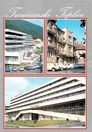 Postkarte Carte Postale Trencianske Teplice Gebäude