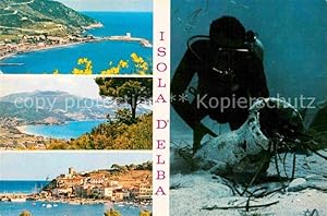 Immagine del venditore per Postkarte Carte Postale Isola d Elba S Andrea Archeologia subacquea Recupero di anfore romane su fondale sabbioso venduto da Versandhandel Boeger