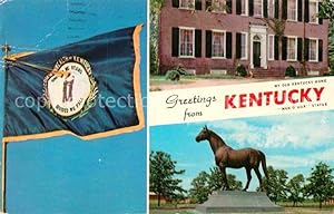 Seller image for Postkarte Carte Postale Kentucky US-State Kingdom of the Horse for sale by Versandhandel Boeger