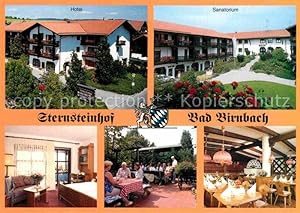 Bild des Verkufers fr Postkarte Carte Postale Bad Birnbach Hotel Sternsteinhof zum Verkauf von Versandhandel Boeger