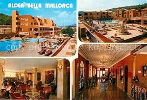 Postkarte Carte Postale Santa Ponsa Mallorca Islas Baleares Aldea Bella Swimmingpool Foyer