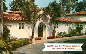 Image du vendeur pour Postkarte Carte Postale San Clemente President Richard M Nixon Home mis en vente par Versandhandel Boeger