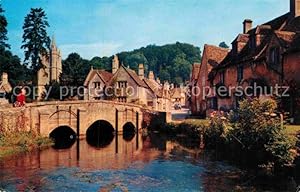 Bild des Verkufers fr Postkarte Carte Postale Cotswold Village of Castler Combe zum Verkauf von Versandhandel Boeger