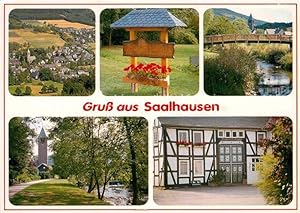 Postkarte Carte Postale Saalhausen Sauerland