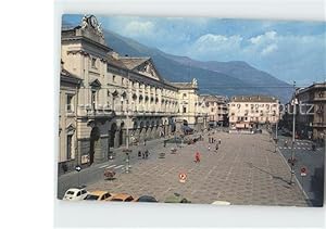 Postkarte Carte Postale Aosta Piazza E. Chanoux Municipio