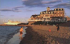 Postkarte Carte Postale Rhode Island US-State Surf Hotel Block Island