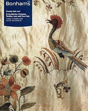 Bonhams October 2003 County Sale & Embroideries, Costume, Textiles Lace and Fans