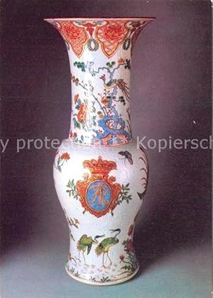 Bild des Verkufers fr Postkarte Carte Postale Vase Chinesische Balustervase Porzellan zum Verkauf von Versandhandel Boeger
