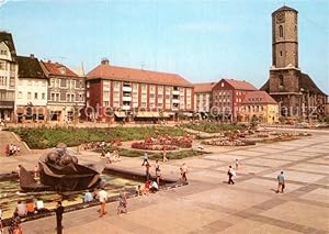 Postkarte Carte Postale Jena Thüringen Platz der Kosmonauten