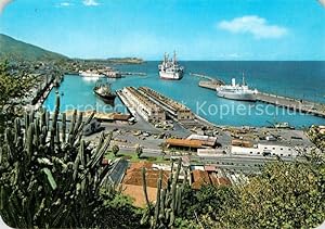 Postkarte Carte Postale Guaira La Hafen