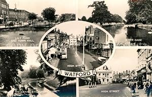 Bild des Verkufers fr Postkarte Carte Postale Watford River Gade Lily Pond High Street zum Verkauf von Versandhandel Boeger