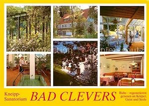 Postkarte Carte Postale Bad Grönenbach Kneipp Sanatorium Bad Clevers Teilansichten