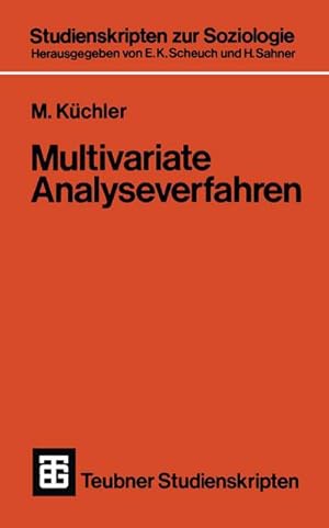 Bild des Verkufers fr Multivariate Analyseverfahren zum Verkauf von AHA-BUCH GmbH