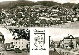 Postkarte Carte Postale Steinach Thüringen Panorama Ortsmotive