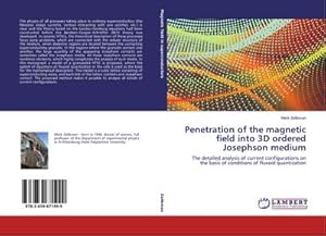 Imagen del vendedor de Penetration of the magnetic field into 3D ordered Josephson medium : The detailed analysis of current configurations on the basis of conditions of fluxoid quantization a la venta por AHA-BUCH GmbH