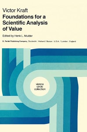 Bild des Verkufers fr Foundations for a Scientific Analysis of Value zum Verkauf von AHA-BUCH GmbH
