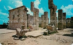 Seller image for Postkarte Carte Postale Chichen Itza El Chac Mool frente al Templo de los Guerreros for sale by Versandhandel Boeger