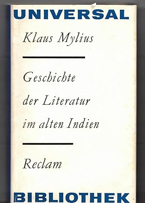Bild des Verkufers fr Geschichte der Literatur im alten Indien zum Verkauf von Bcherpanorama Zwickau- Planitz
