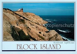Postkarte Carte Postale Block Island Southeast Lighthouse