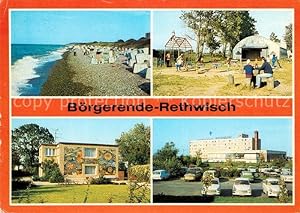 Postkarte Carte Postale Börgerende-Rethwisch Strand Erholungsheim
