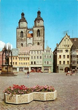 Postkarte Carte Postale Wittenberg Lutherstadt Stadtkirche