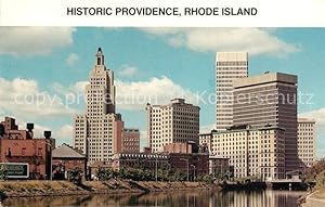 Postkarte Carte Postale Providence Rhode Island Downtown Skyscrapers
