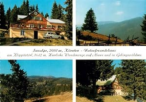 Postkarte Carte Postale Kärnten Saualpe Naturfreundehaus