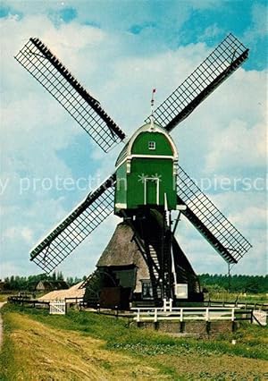 Image du vendeur pour Postkarte Carte Postale Windmhle Holland Wip-Watermolen Den Bonk Meerkerk mis en vente par Versandhandel Boeger