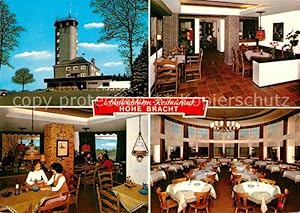 Postkarte Carte Postale Lennestadt Aussichtsturm Restaurant Hohe Bracht