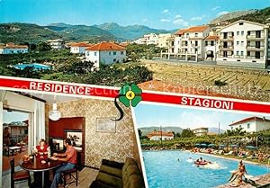 Bild des Verkufers fr Postkarte Carte Postale Pietra Ligure Residence 4 Stagioni zum Verkauf von Versandhandel Boeger
