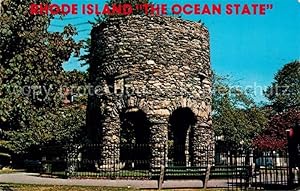 Postkarte Carte Postale Rhode Island US-State Old Stone Mill Newport