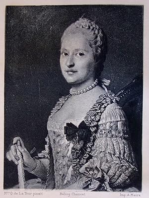 La mère des trois derniers Bourbons, Marie-Joséphine de Saxe et la cour de Louis XV.D'après des d...