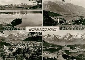 Postkarte Carte Postale Windischgarsten Panorama Seilbahn See