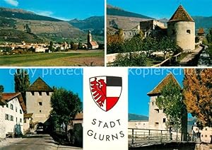 Bild des Verkufers fr Postkarte Carte Postale Glurns Glorenza Val Venosta Porta di Sluderno Schludernser Tor zum Verkauf von Versandhandel Boeger