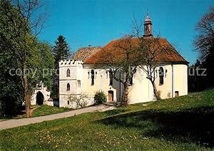 Bild des Verkufers fr Postkarte Carte Postale Pitzling Landsberg Schlosskapelle Wallfahrtskapelle Maria von der Vershnung zum Verkauf von Versandhandel Boeger