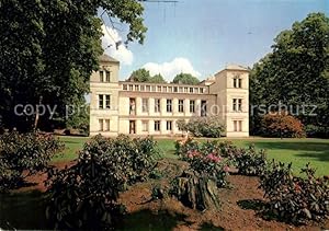 Bild des Verkufers fr Postkarte Carte Postale Tegel Schloss Park Wilhelm von Humboldt zum Verkauf von Versandhandel Boeger