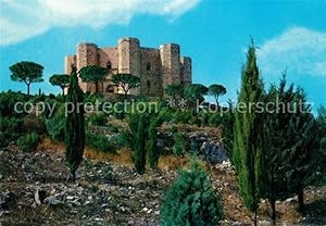 Bild des Verkufers fr Postkarte Carte Postale Andria Castel del Monte Bergschloss zum Verkauf von Versandhandel Boeger