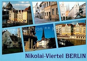 Postkarte Carte Postale Berlin Historisches Nikolai Viertel