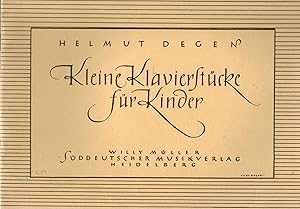 Image du vendeur pour Kleine Klavierstcke fr Kinder (1. Heft der "Reihe fr Klavier") mis en vente par Paderbuch e.Kfm. Inh. Ralf R. Eichmann