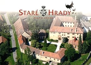 Postkarte Carte Postale Stare Hrady Zamek Schloss Fliegeraufnahme