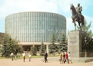 Bild des Verkufers fr Postkarte Carte Postale Moscow Moskva Panorama Museum Battle of Borodino Denkmal Reiterstandbild zum Verkauf von Versandhandel Boeger