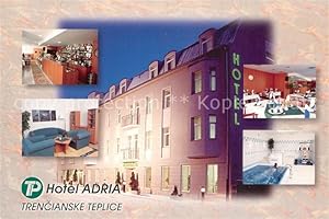 Postkarte Carte Postale Trencianske Teplice Hotel Adria