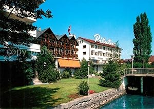 Bild des Verkufers fr Postkarte Carte Postale Hergiswil Willisau Hotel Pilatus zum Verkauf von Versandhandel Boeger