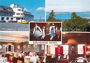 Postkarte Carte Postale Drumossie Hotel Restaurant Landschaftspanorama