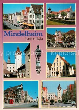 Postkarte Carte Postale Mindelheim