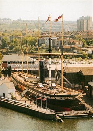 Seller image for Postkarte Carte Postale Schiffe Ships Navires S.S. Great Britain Great Western Dock Bristol for sale by Versandhandel Boeger