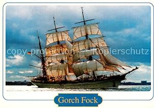 Postkarte Carte Postale Segelschiffe Gorch Fock